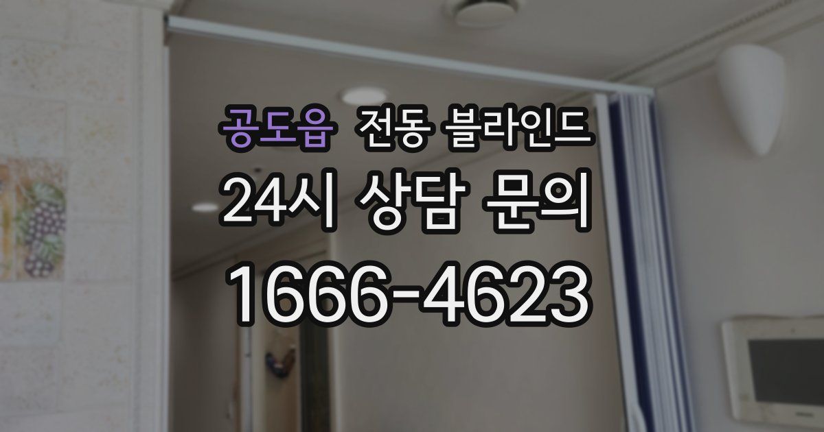 공도읍 전동 블라인드
