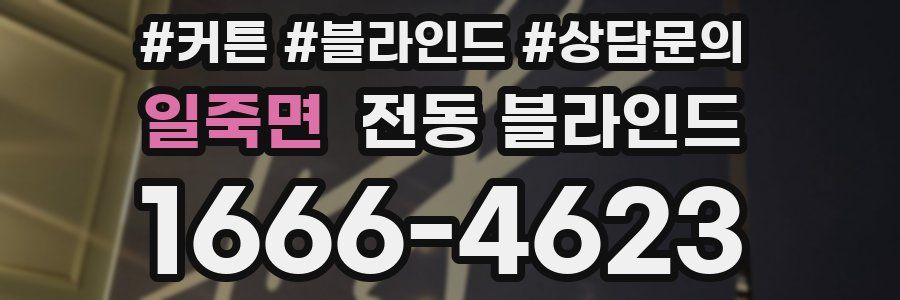 일죽면 전동 블라인드