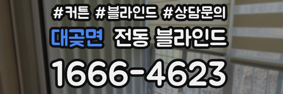 대곶면 전동 블라인드