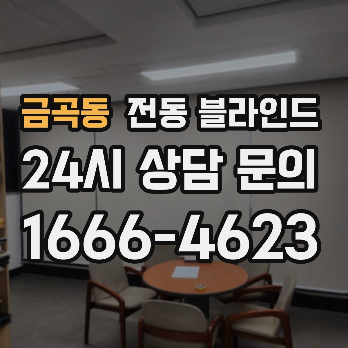 금곡동 전동 블라인드