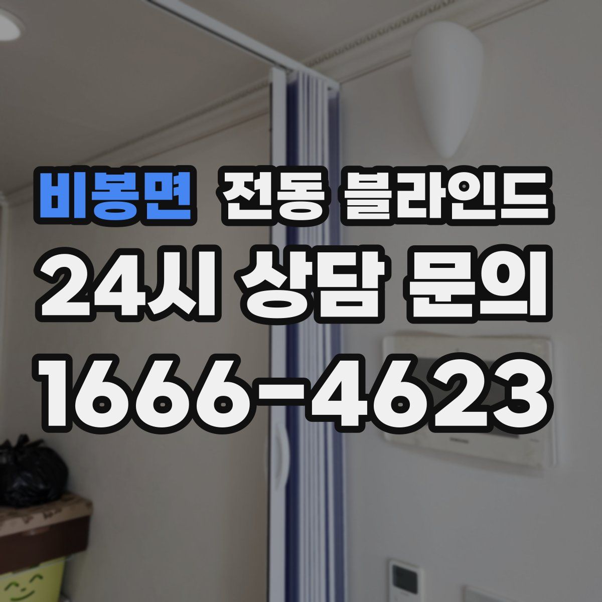 비봉면 전동 블라인드