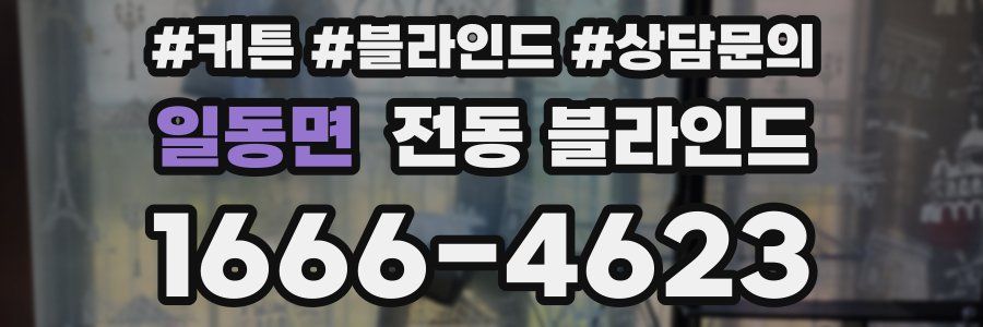 일동면 전동 블라인드