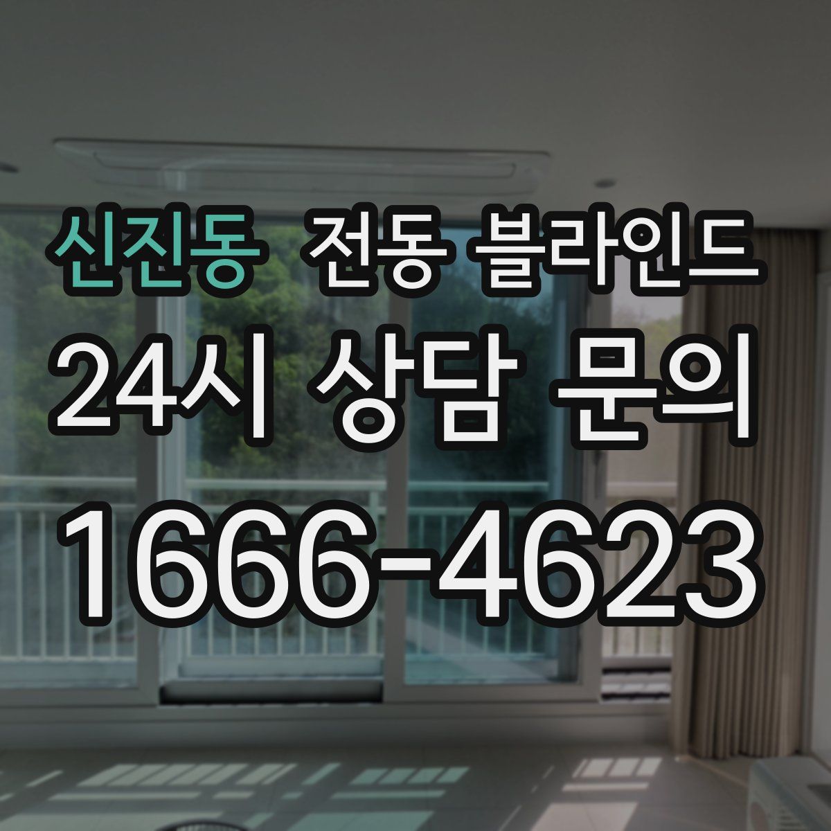 신진동 전동 블라인드