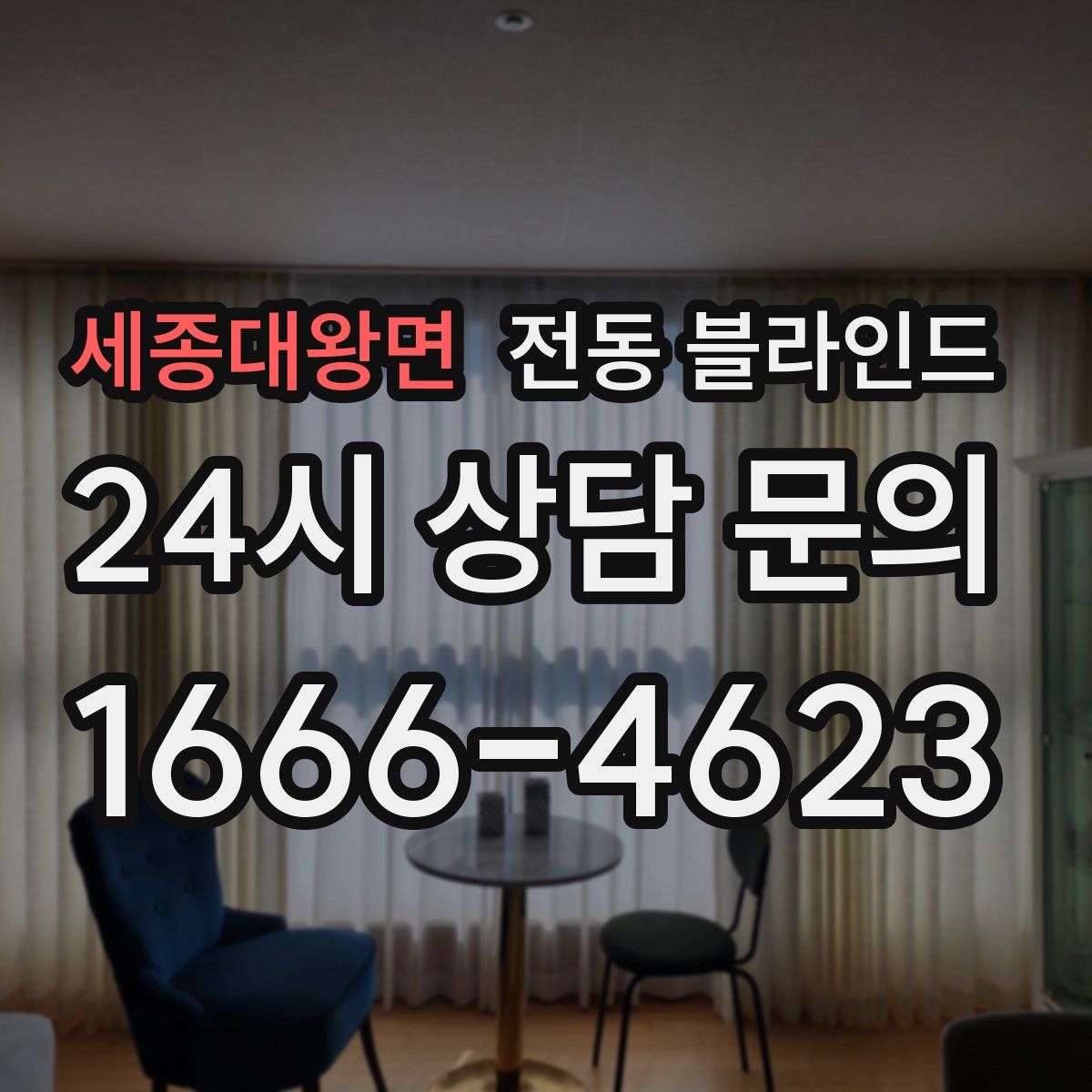 세종대왕면 전동 블라인드