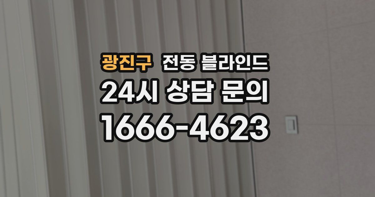광진구 전동 블라인드