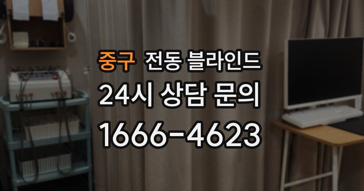 중구 전동 블라인드