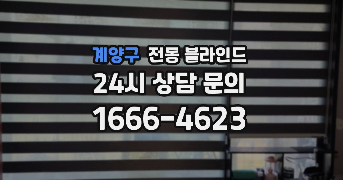 계양구 전동 블라인드