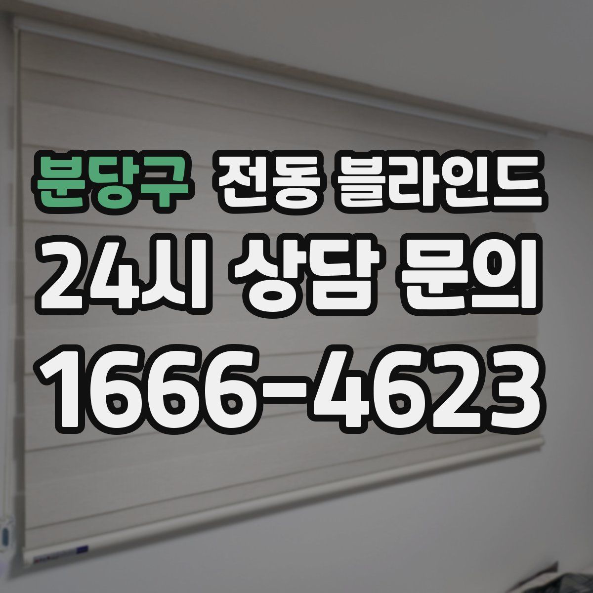 분당구 전동 블라인드
