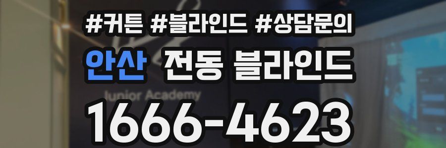 안산 전동 블라인드