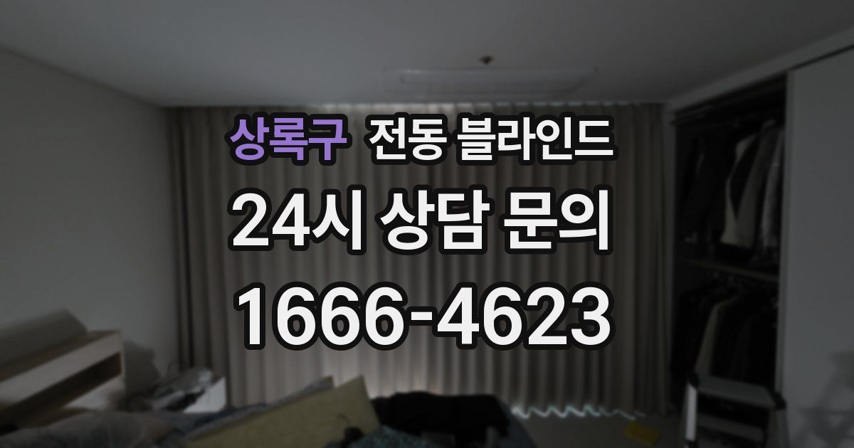 상록구 전동 블라인드