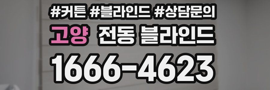 고양 전동 블라인드