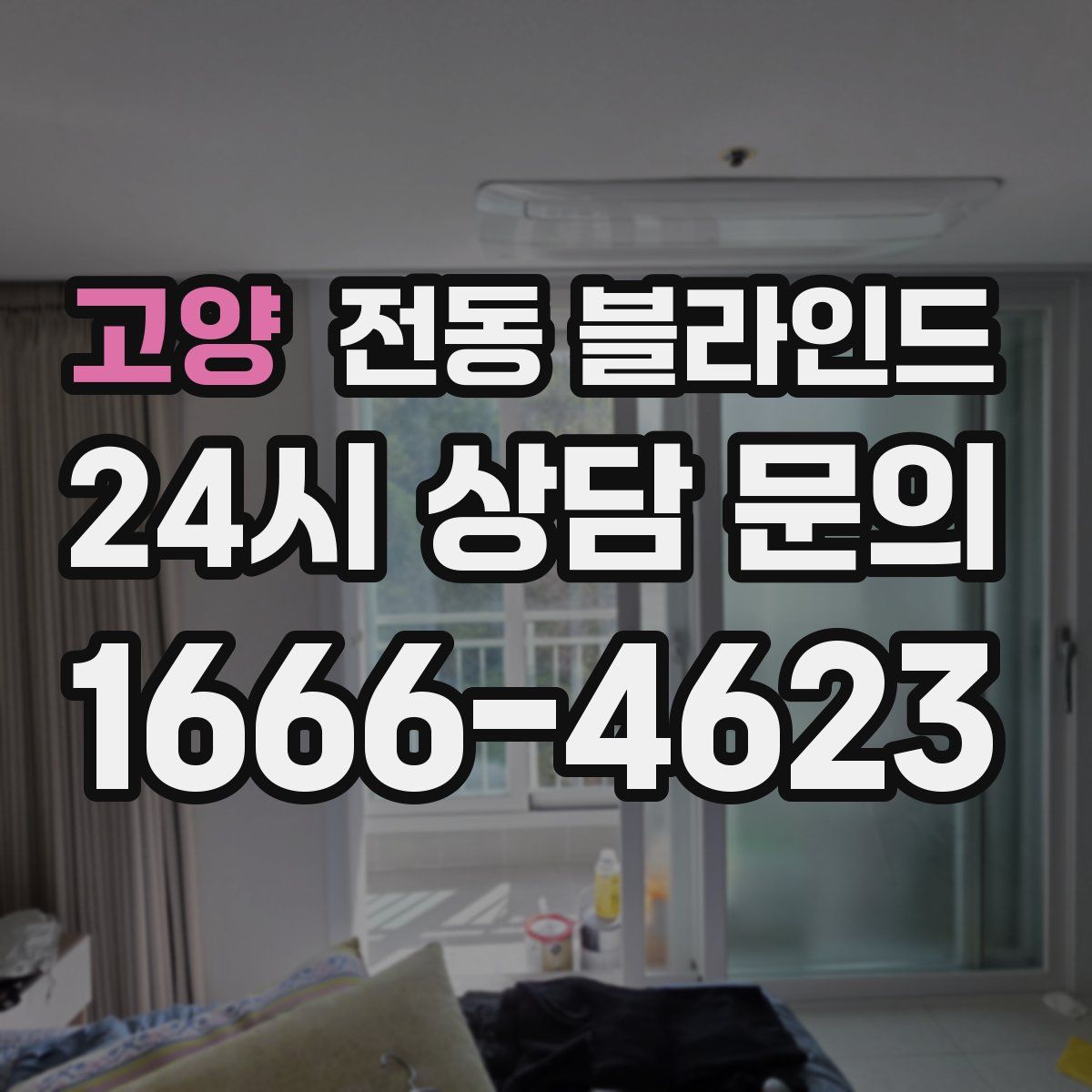 고양 전동 블라인드