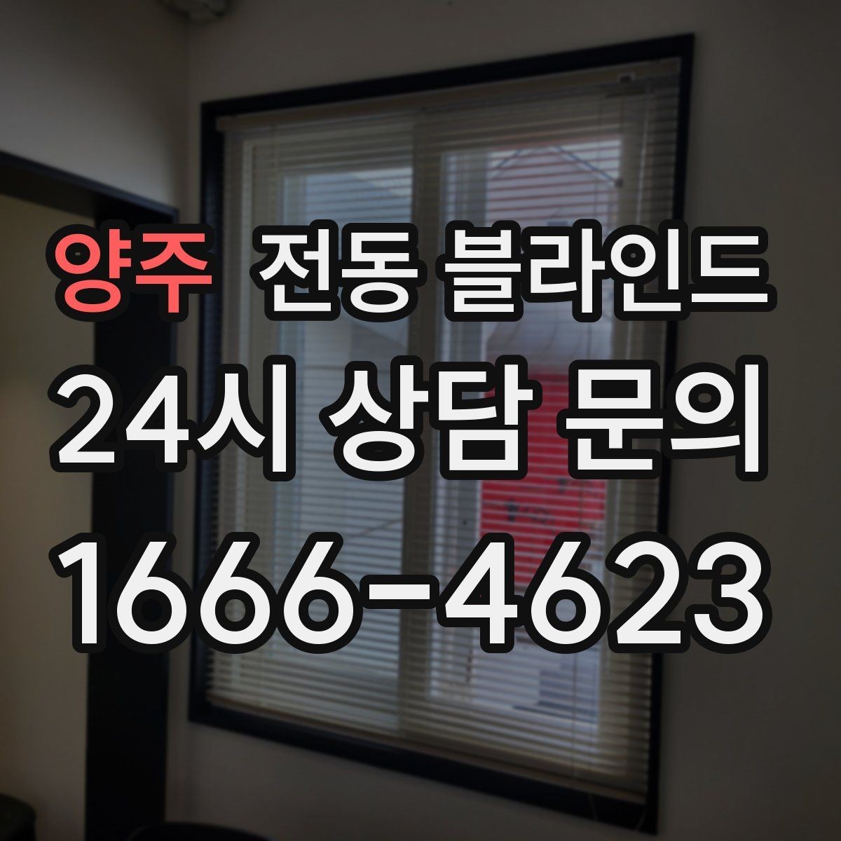 양주 전동 블라인드 거실에 어울리는 구성