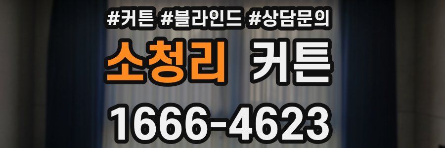 소청리 커튼