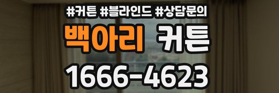 백아리 커튼
