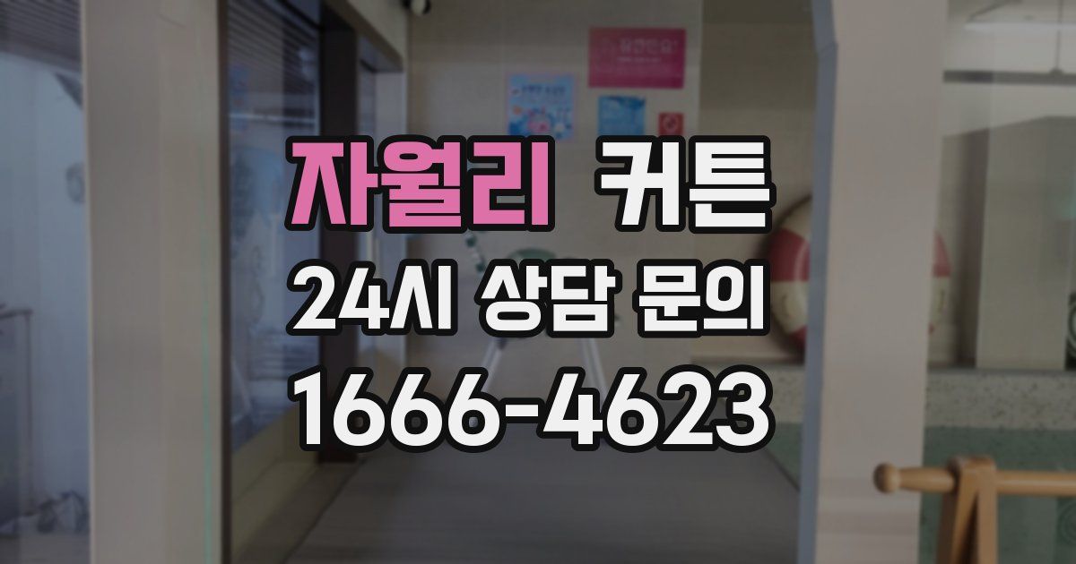 자월리 커튼
