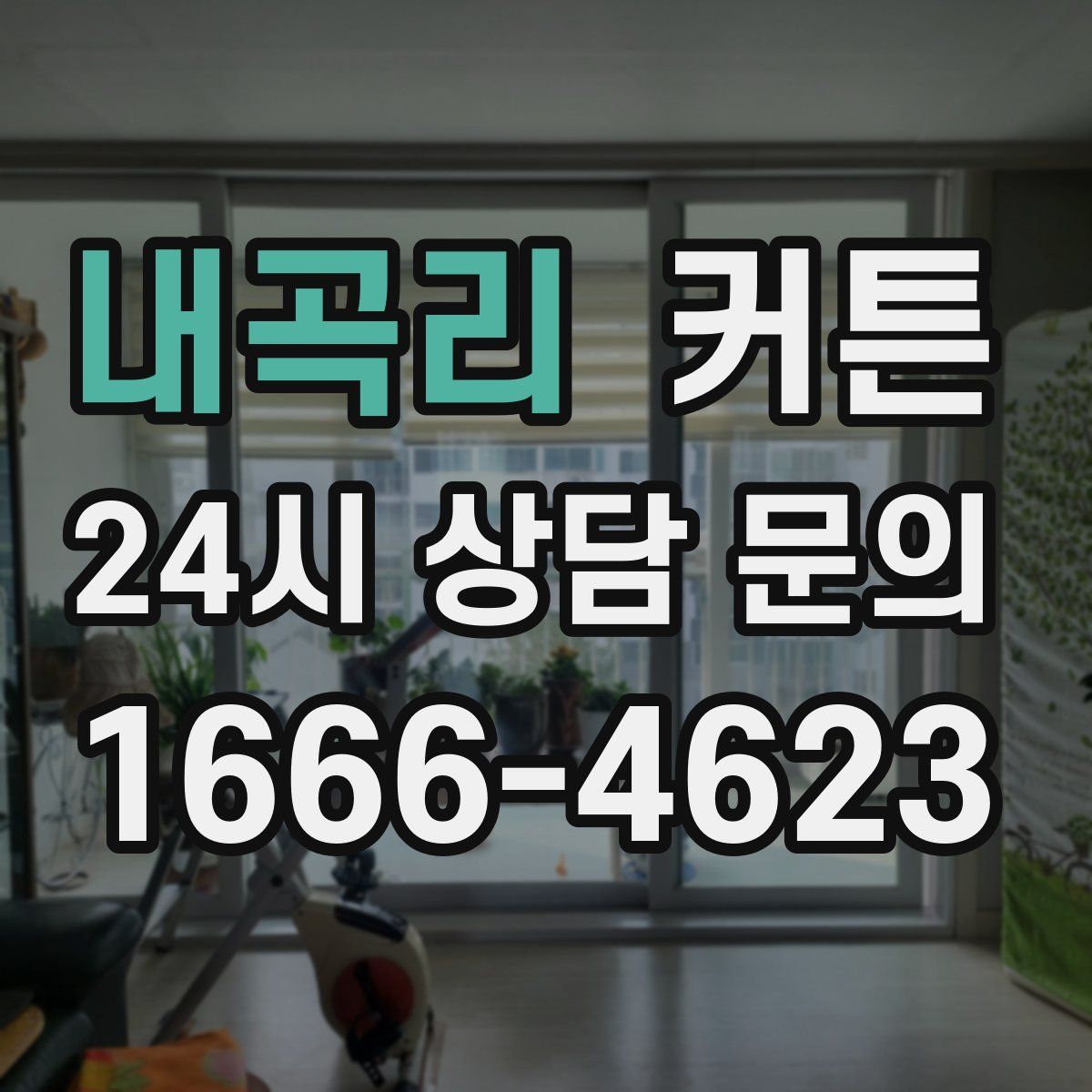 내곡리 커튼