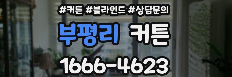 부평리 커튼