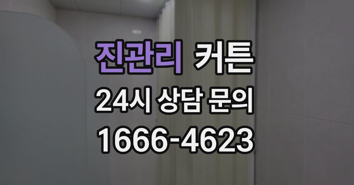 진관리 커튼