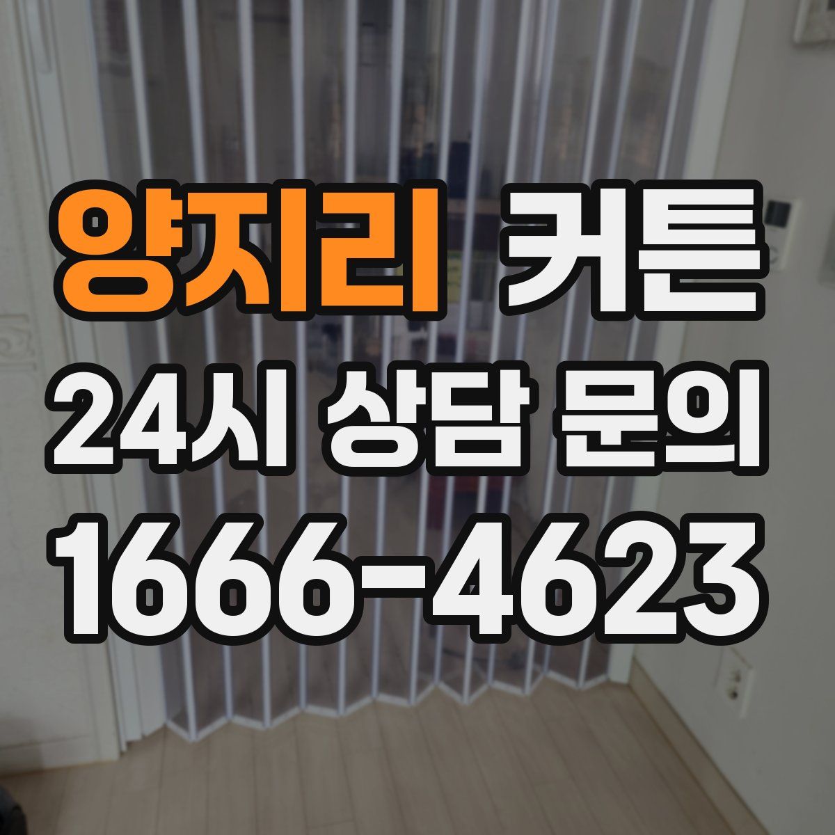 양지리 커튼
