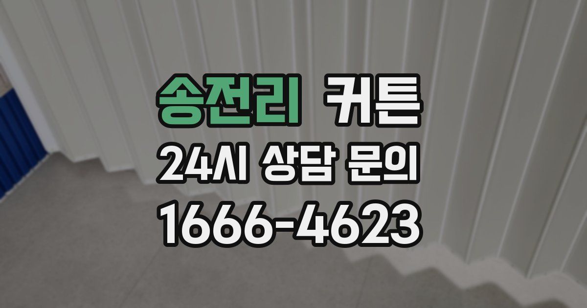 송전리 커튼