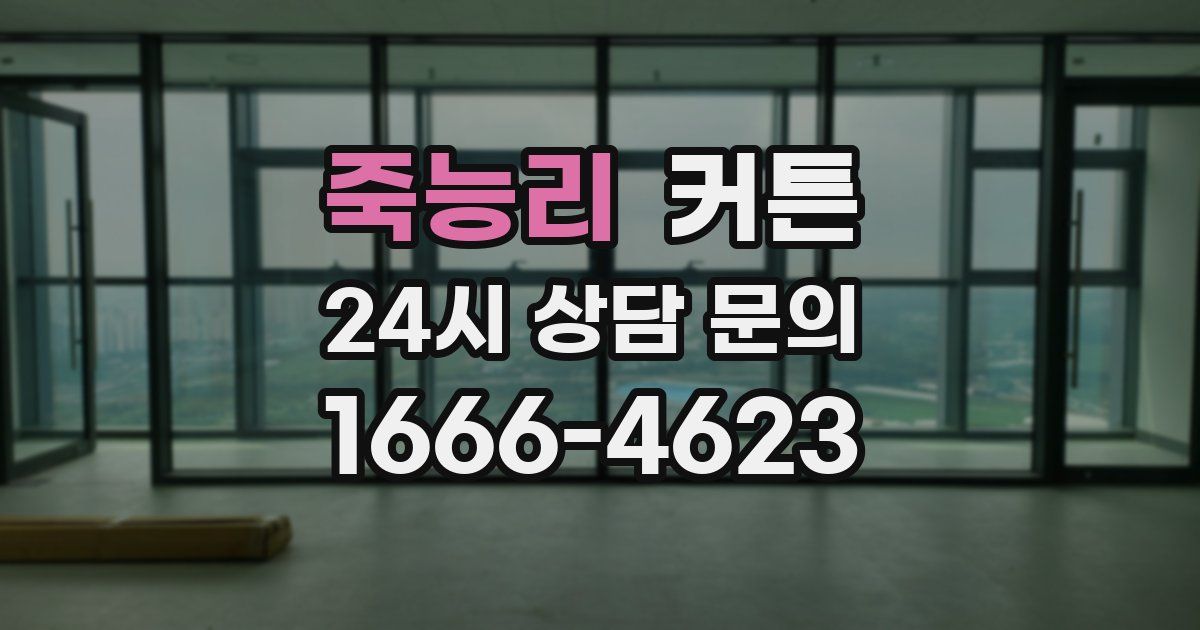 죽능리 커튼