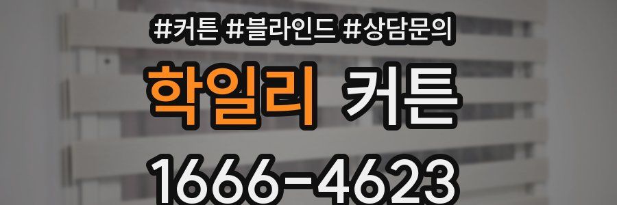 학일리 커튼
