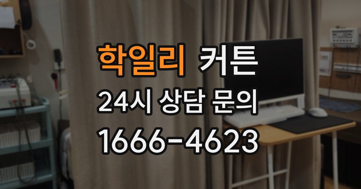 학일리 커튼
