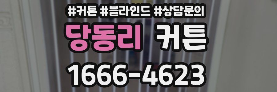 당동리 커튼