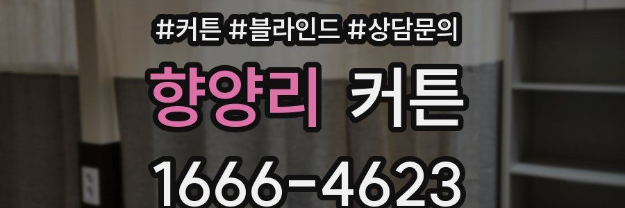 향양리 커튼