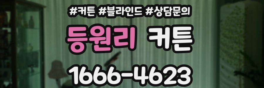 등원리 커튼