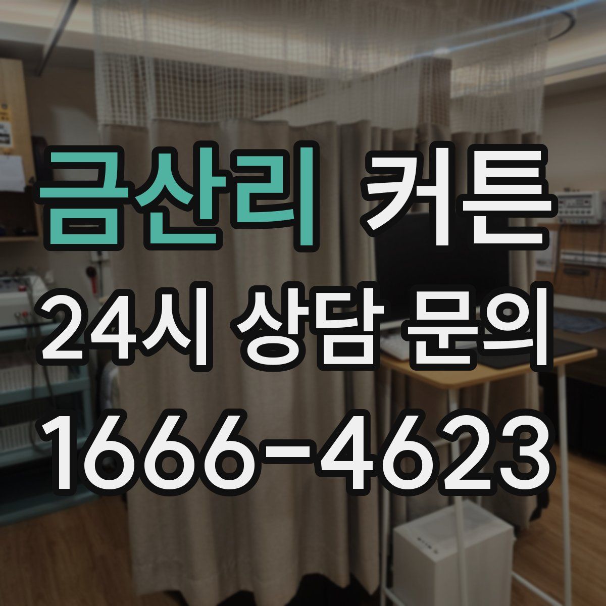 금산리 커튼
