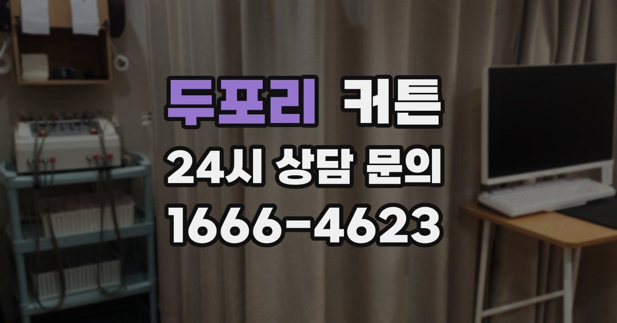 두포리 커튼