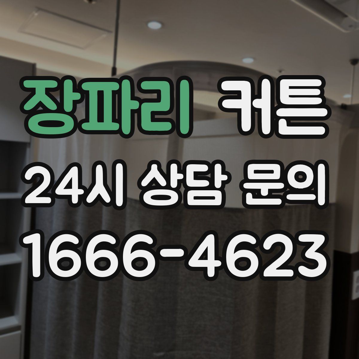 장파리 커튼