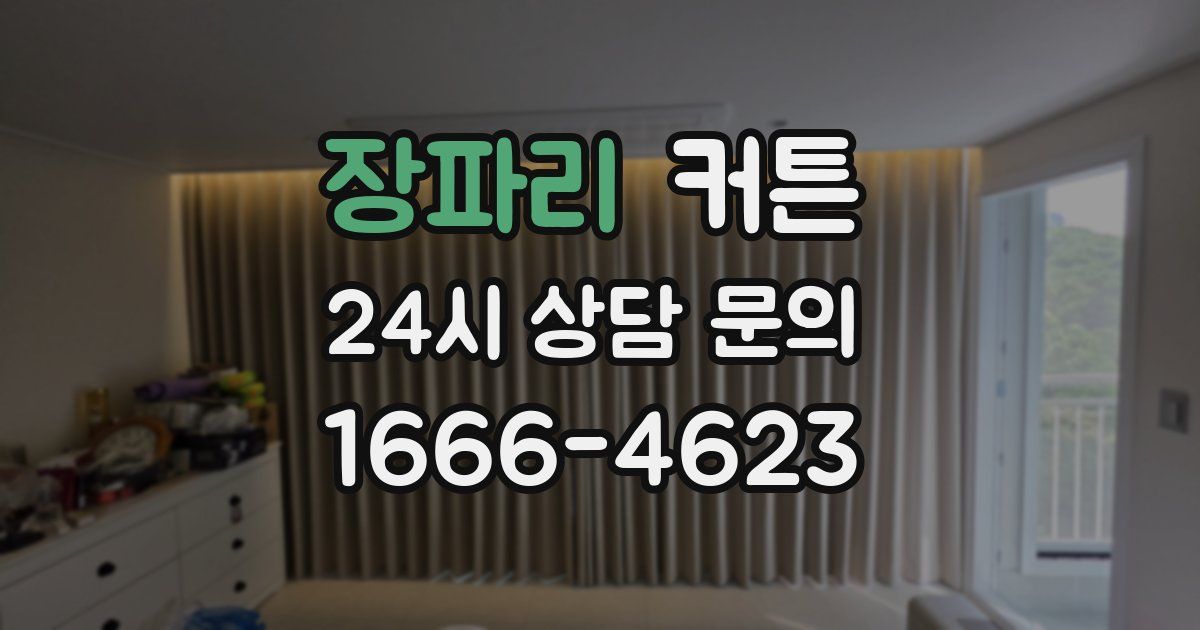 장파리 커튼