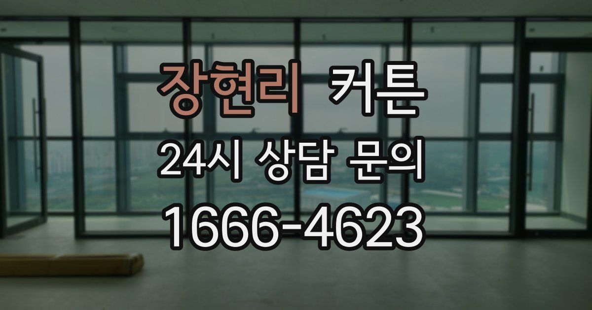 장현리 커튼