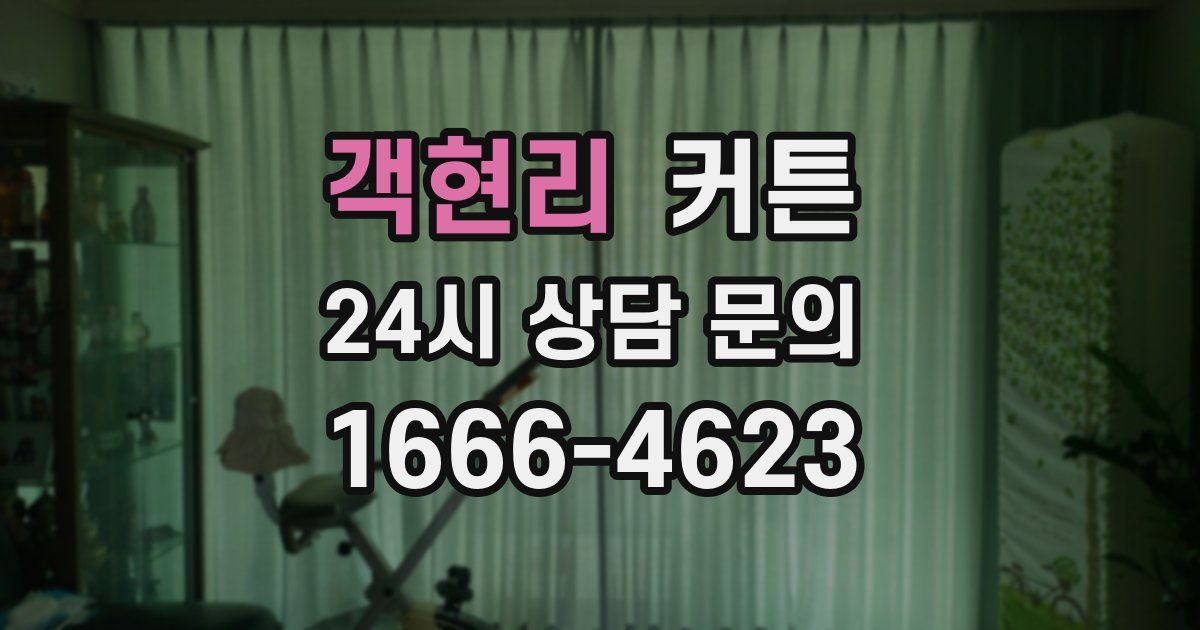 객현리 커튼