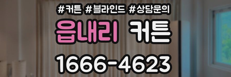 읍내리 커튼