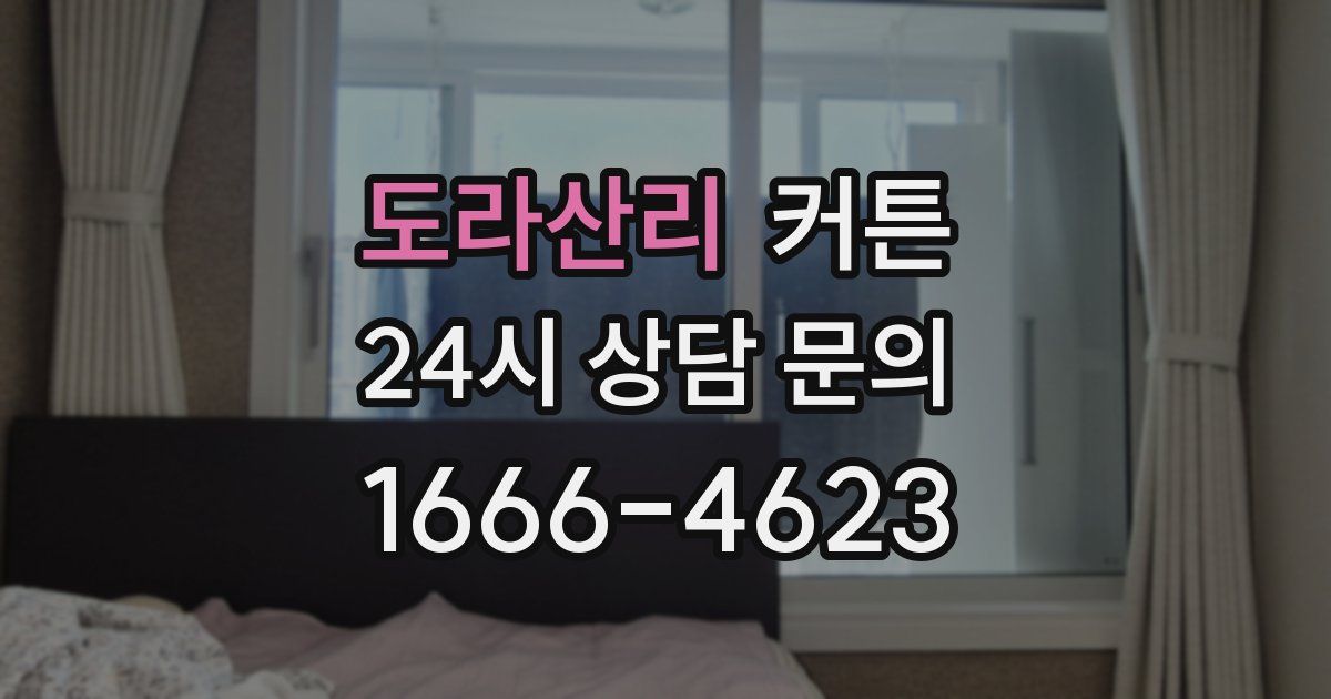 도라산리 커튼