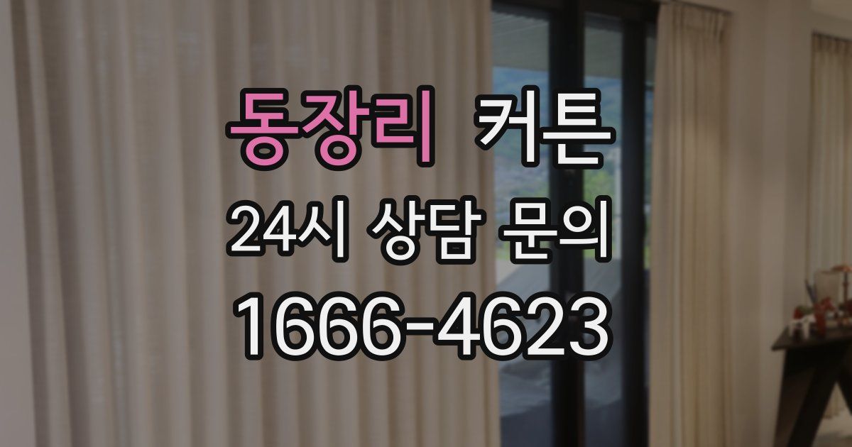 동장리 커튼