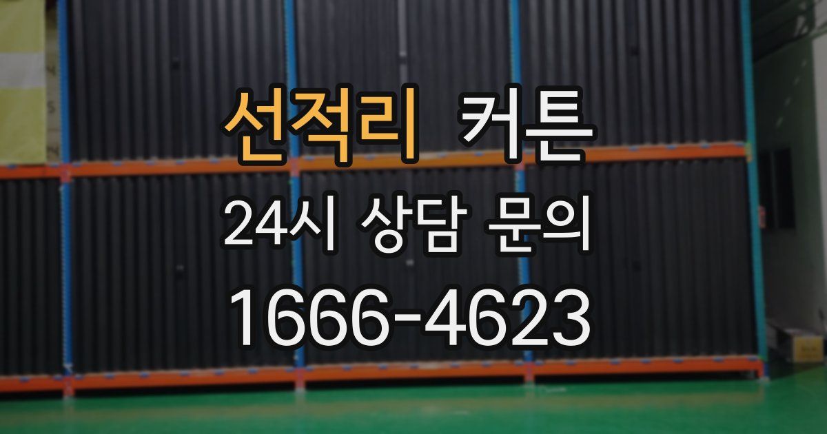 선적리 커튼