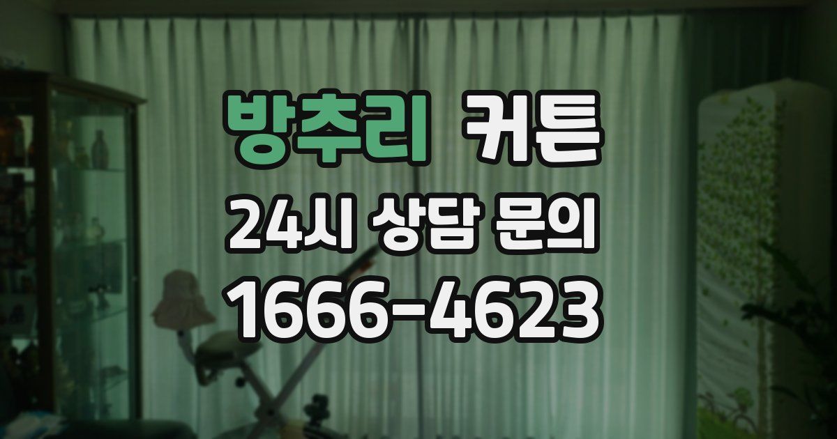 방추리 커튼