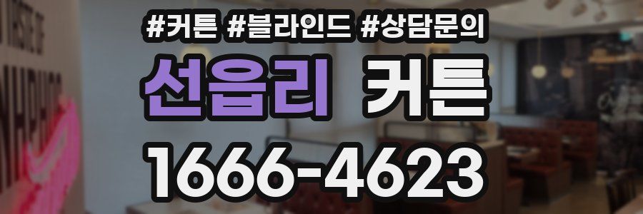 선읍리 커튼
