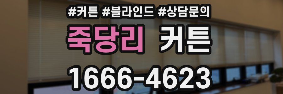죽당리 커튼
