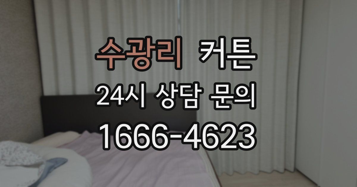 수광리 커튼