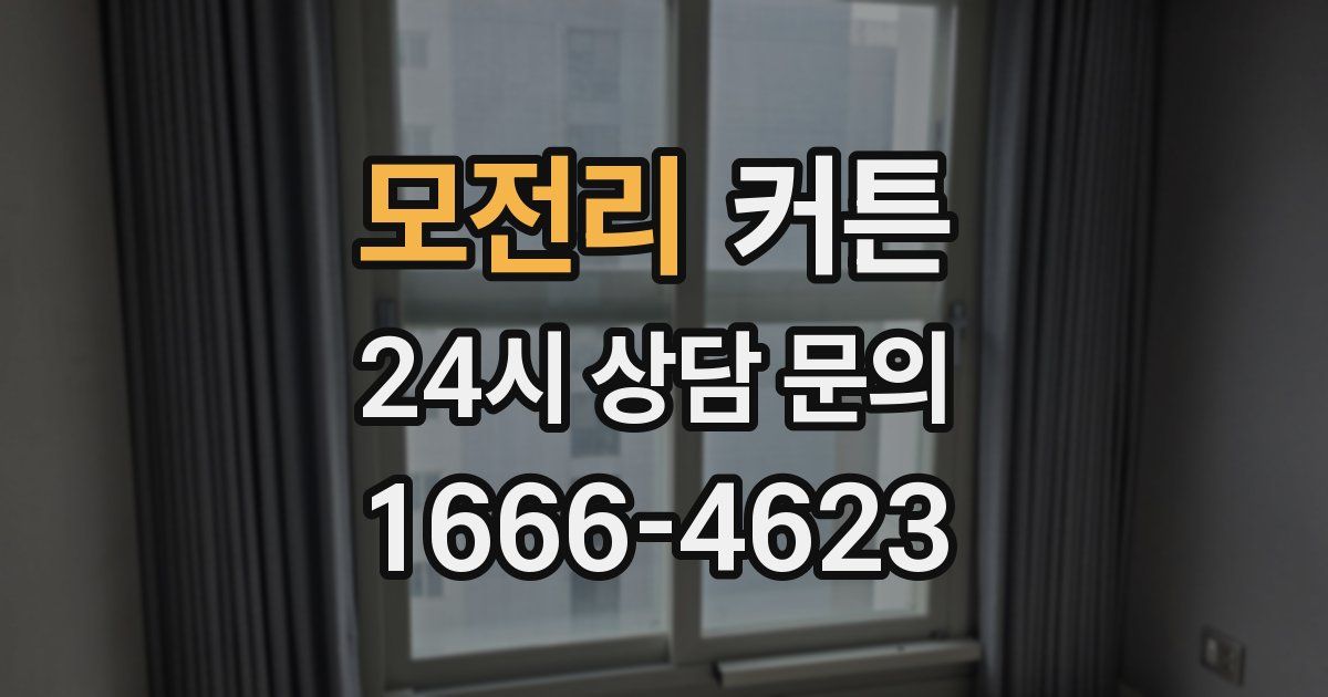 모전리 커튼