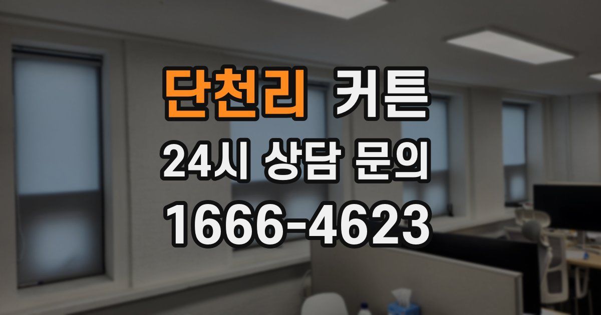 단천리 커튼