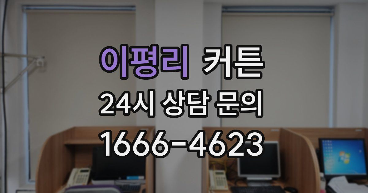 이평리 커튼