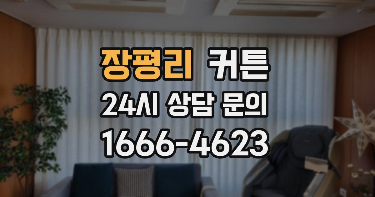 장평리 커튼