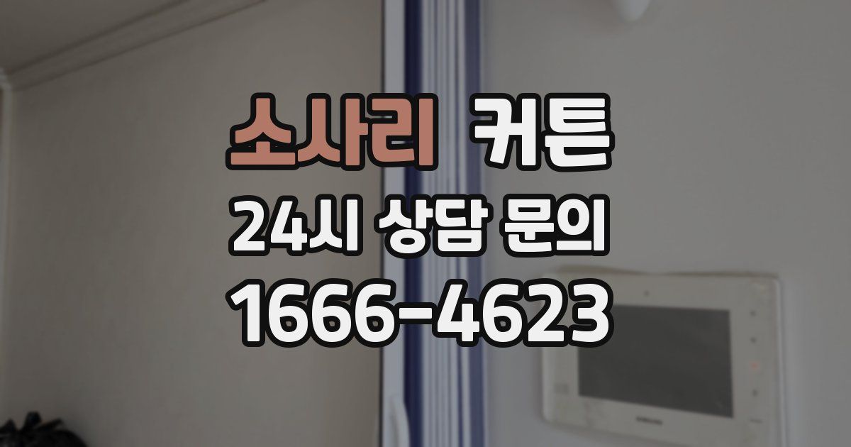 소사리 커튼